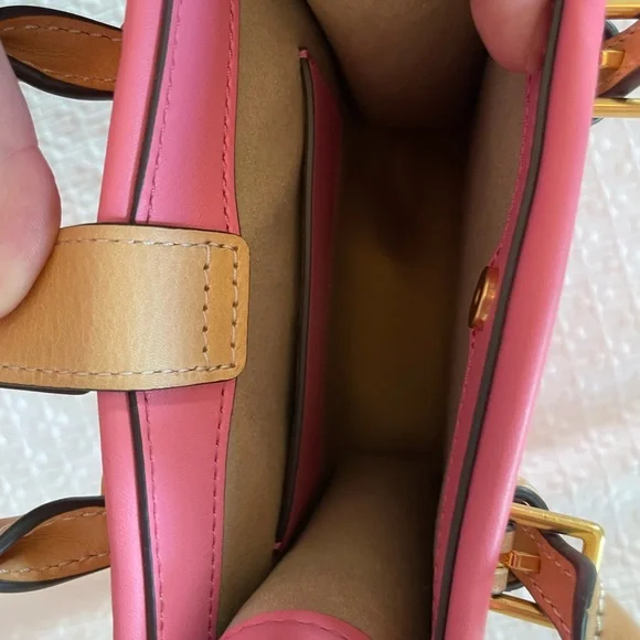 Tory Burch Mini Tote T Monogram - Picture 6 of 8